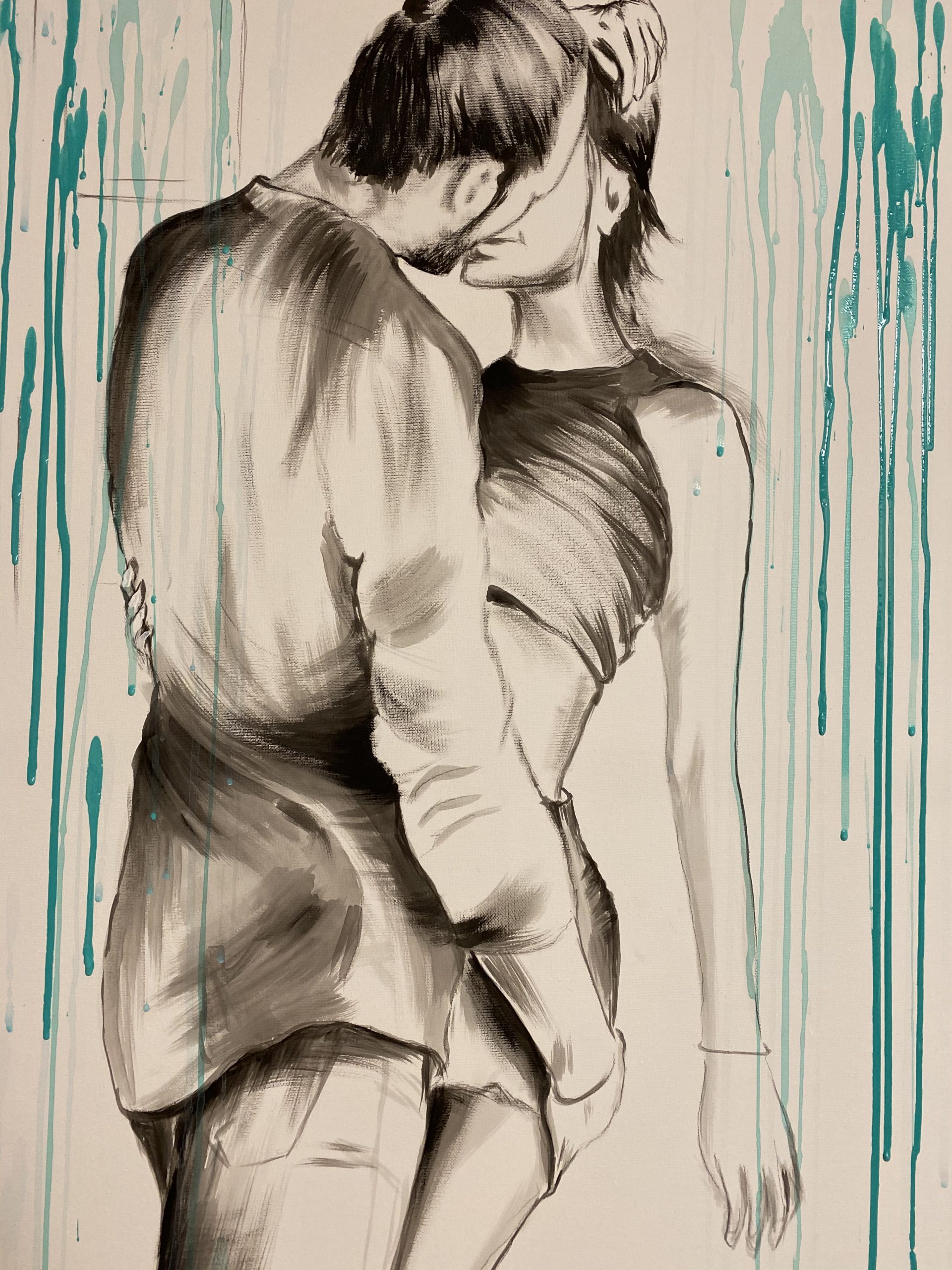 Couple sketch art Wallpapers Download  MobCup